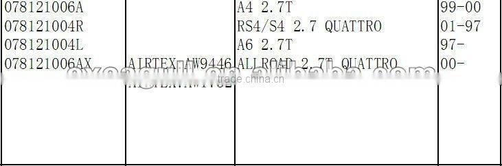 high quality VOKSWAGEN auto water pump 078121006A