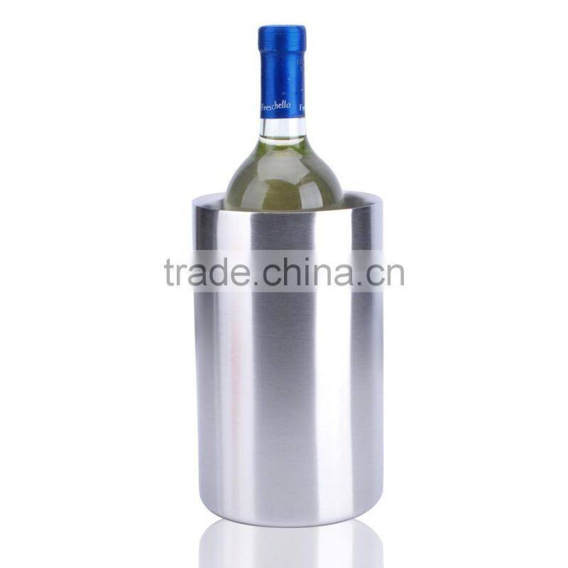 Hot sale restaurant bar accessories stainless steel wine champagne coolder ice bucket