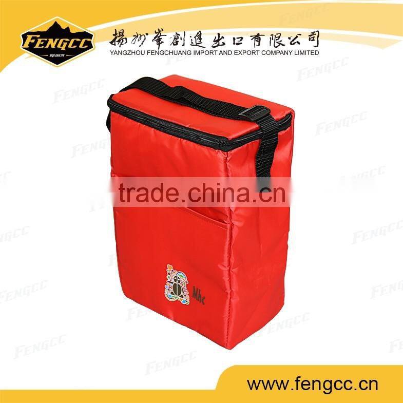 promotional and gift hand carry food lunch bag wine cooler bag