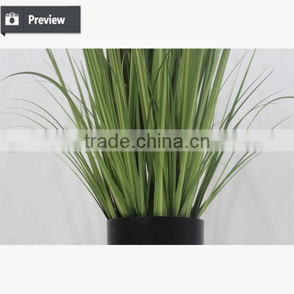 Artificial Potted Grass Onion Grass with Dandelion Flower for Indoor Decortaion