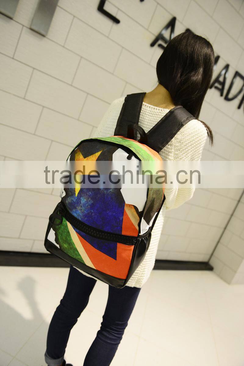 2015 latest fashion canvas backpack