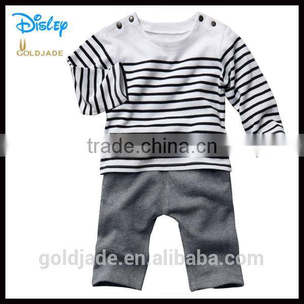 OEM popular organic cotton plain blank cheap newborn baby girl clothes
