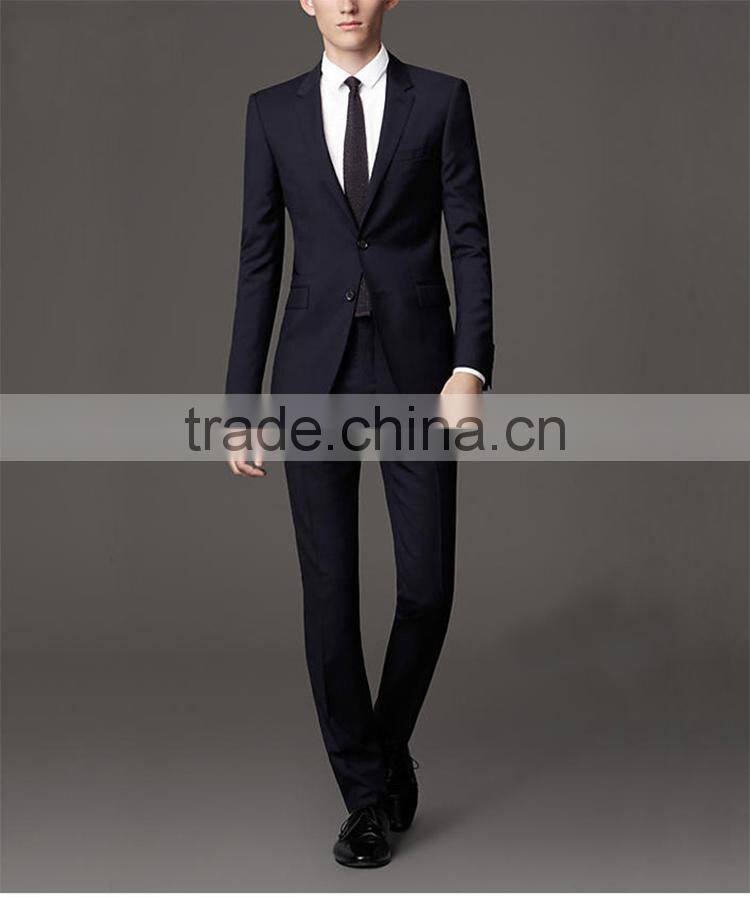 high quality wool blend coat +pant men suit,best tailoring suit&tuxedo ,slim fit tuxedo suit for man