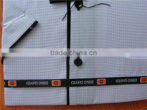 Man Short Sleeve White Shirts,Contrast Men's Dress Shirts