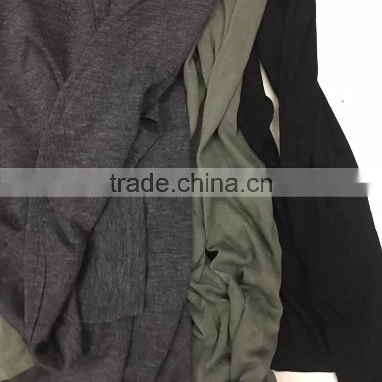 Women clearance long sleeve knitted cashmere T-shirt