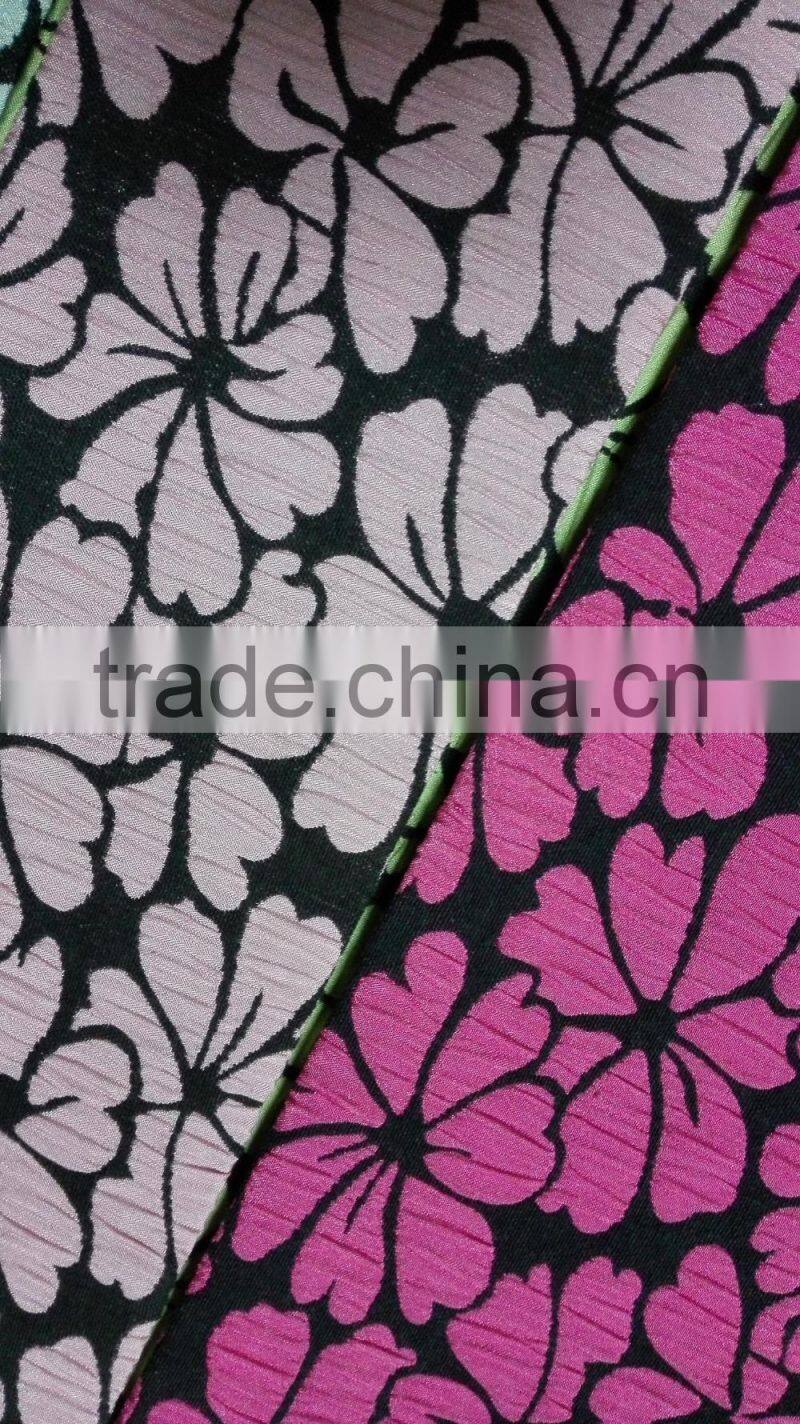 T/C/SP woven jacquard for women's dress