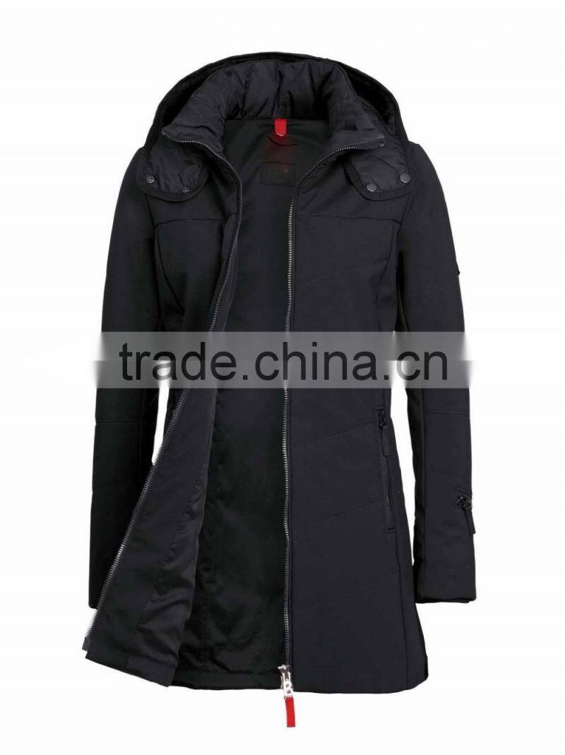 Thick Slim Down long sections ladies overcoat Down Jackets (WJ080)
