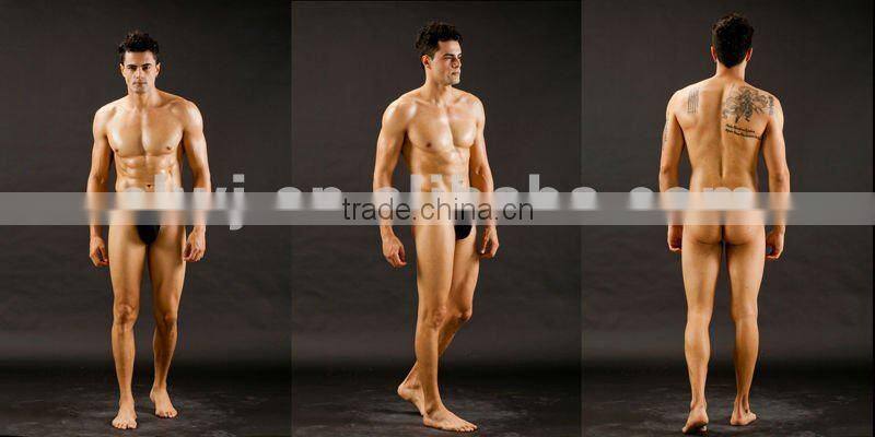 wholesale Transparent man's underwear mens nylon briefs sexy panties for man