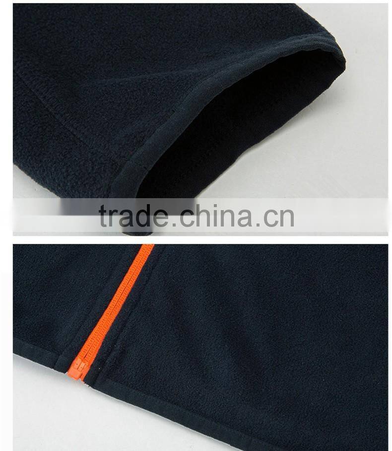 100% cotton cardigan leisure fashion men's wear thin sweater with zip