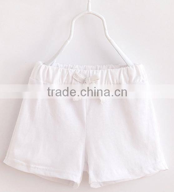custom made quality knit girls kids casual shorts and dress