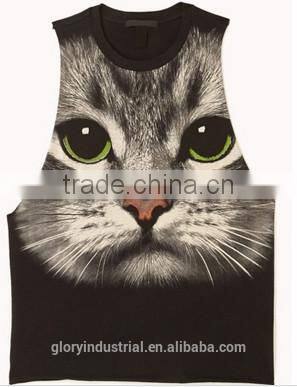 THE Sublimation printing polyester lady's vest