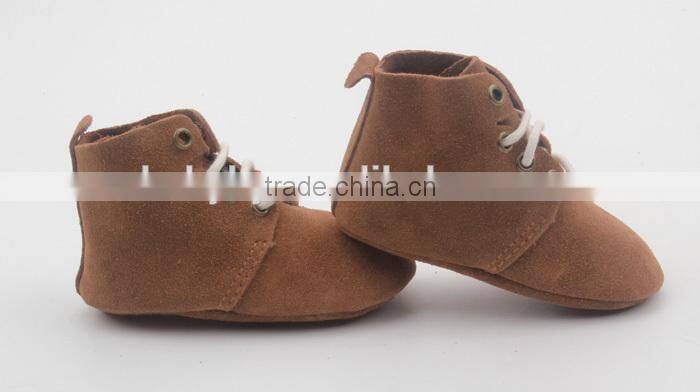 Genuine leather lovely cute fashion skidproof baby boots