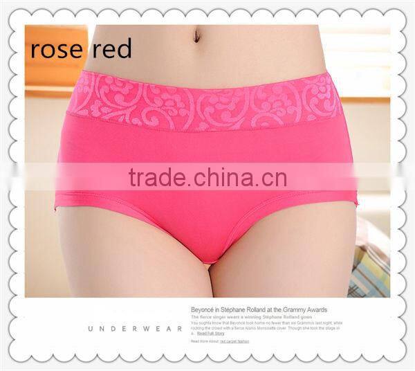 fashion new design bamboo fiber comfortable hipster underwear for women girls underwear,lady underwear
