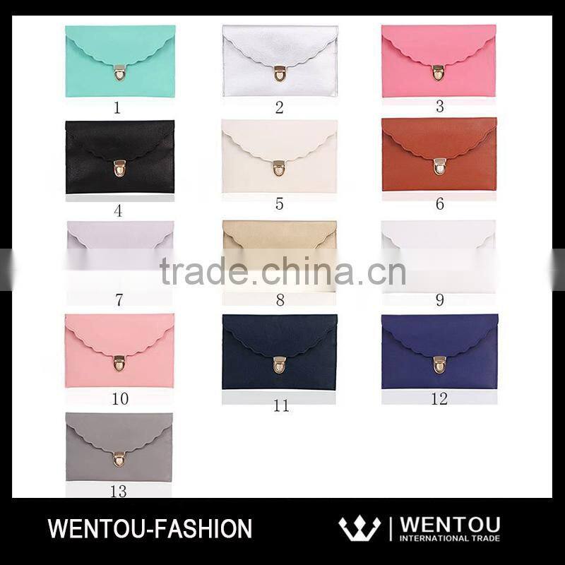 Newest Fashion Ladies Faux Leather Clutch