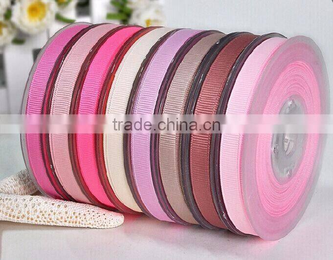 hi-ana ribbon 6 Wholesale 100% Polyester Solid Grosgrain Ribbon