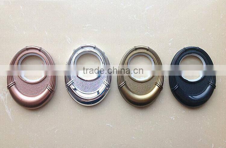 High Quality Oval Plastic Curtain Ring With Round Eyelets For Curtain