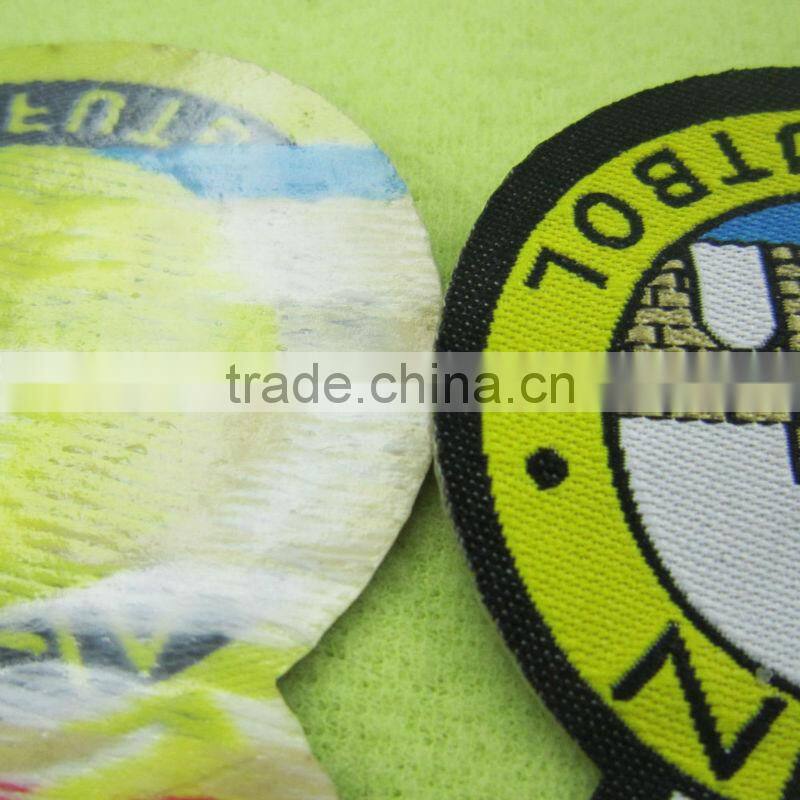 application of gum clothing label