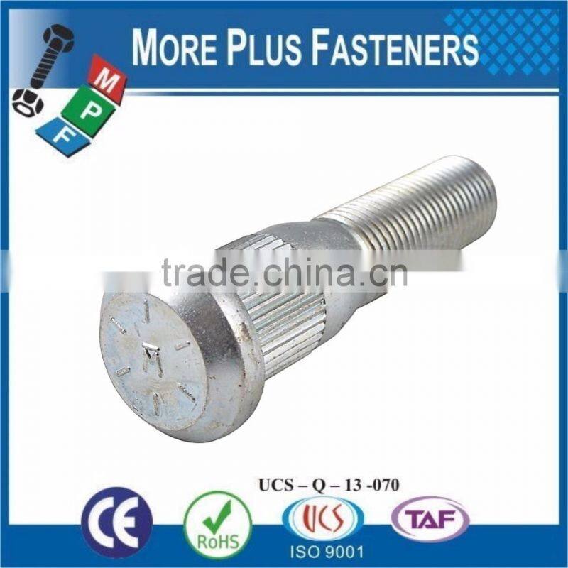 Made In Taiwan Aluminum Colored Tuner Style Stainless Steel Inch Thread Diameter Wheel Bolt