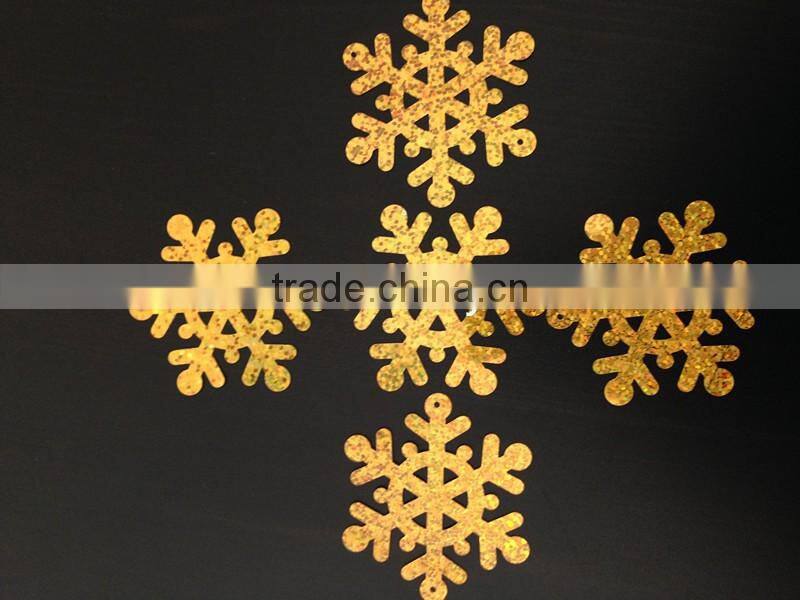 PET snowflake loose sequins wholesale