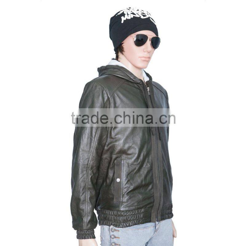 Leather Jacket with fur lining