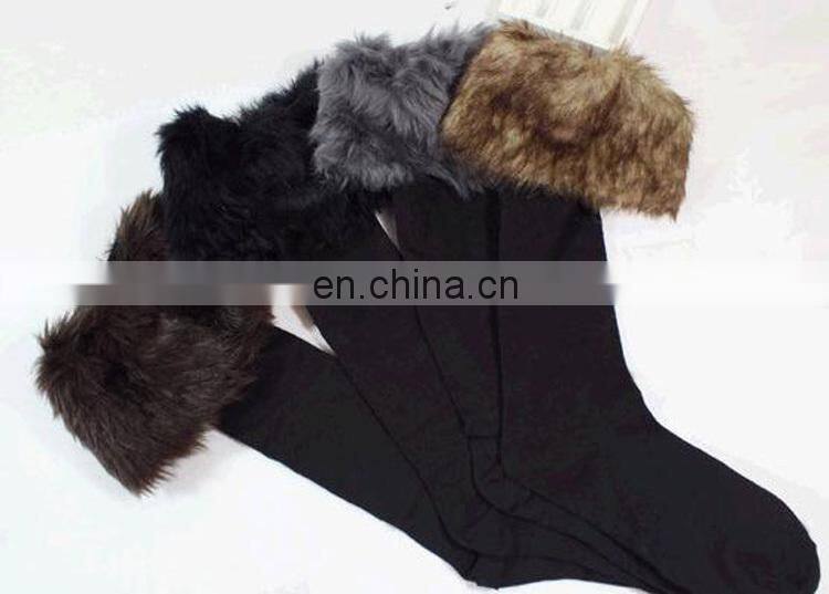 Winter Mid-calf Length Sock Fur Socks