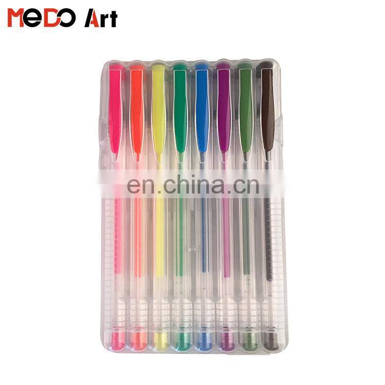 Custom Fancy Gel Pens Wholesale Gel Pen Set School and Office Supplier