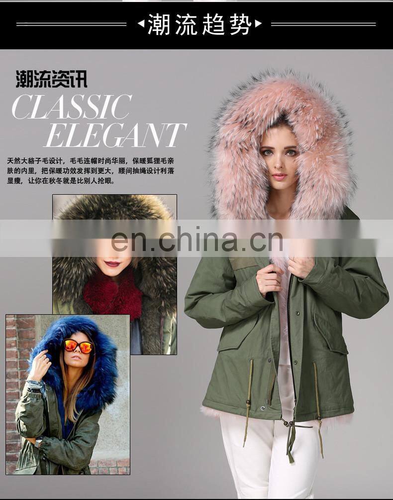 International Trendy Pelzjacken Women Winter Wear Short Coats, Top Quality Pelzmantel
