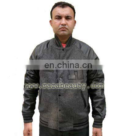 Black & Brown Varsity Jackets, Custom Logo Baseball Jackets, Camel Letterman Jackets, Wool Leather Bomber Jackets