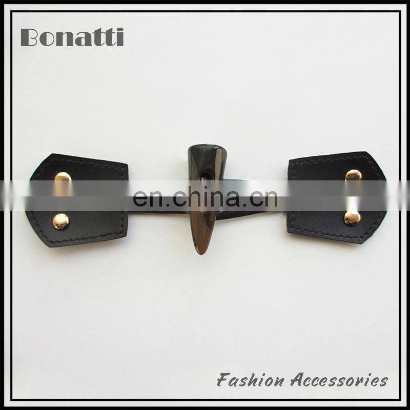 fashion garment buffalo horn toggle buttons