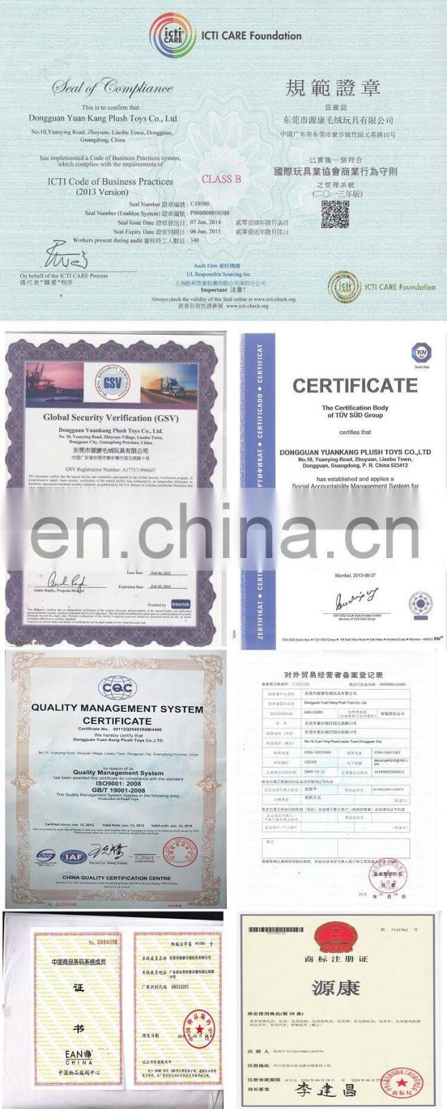 China supplier custom make giant stuffed ninja turtles toys