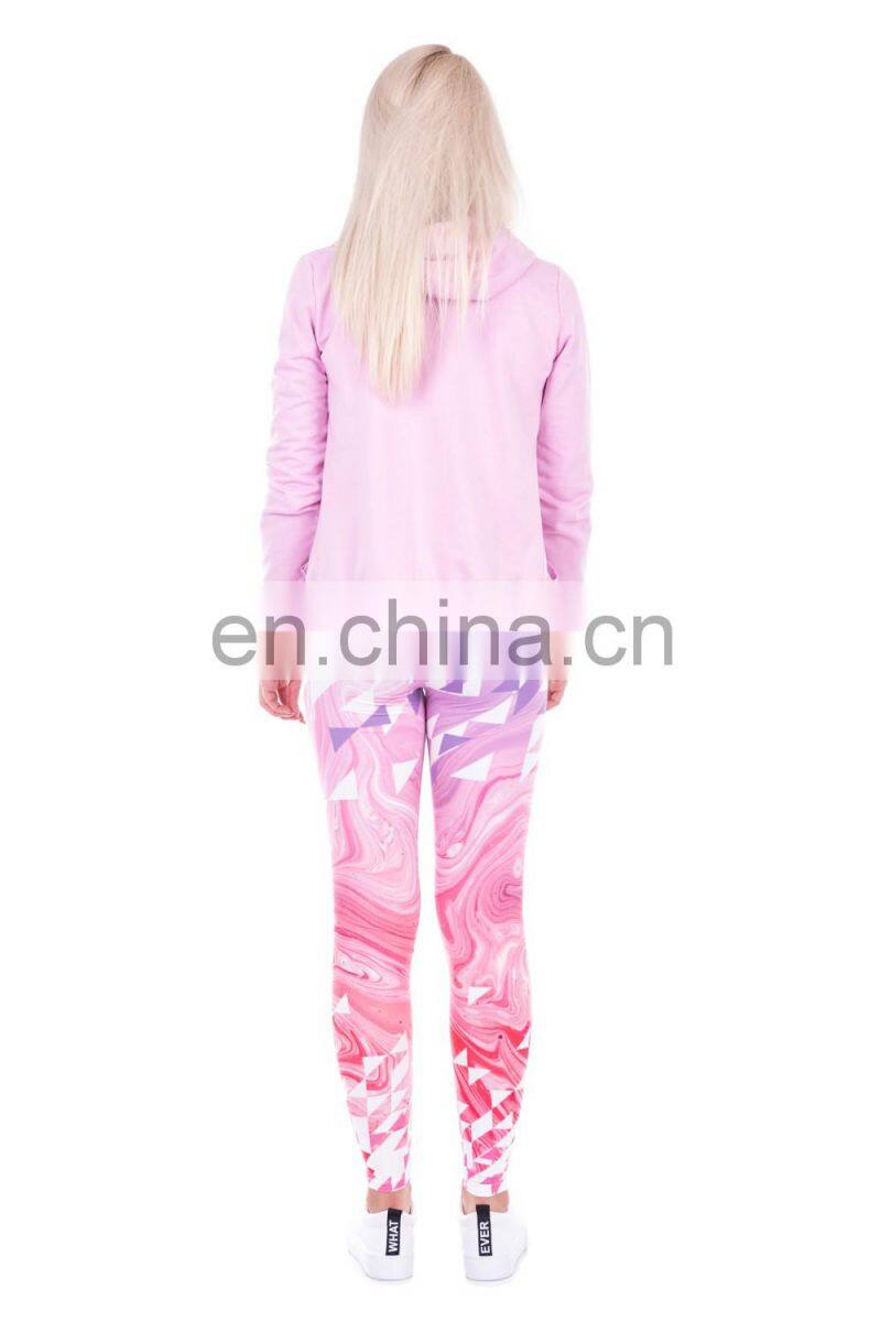 Triangles pink marble femme elastic jogging slim stretch cheap wholesale brand gym sexy sale print leggings for woman