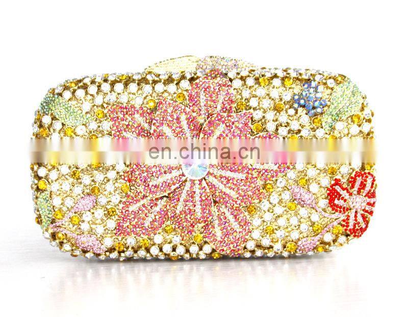 Rhinestone handbag Evening clutch bag women bag set for party