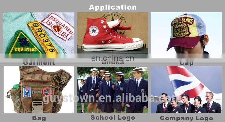 custom private clothing brand woven logo labels