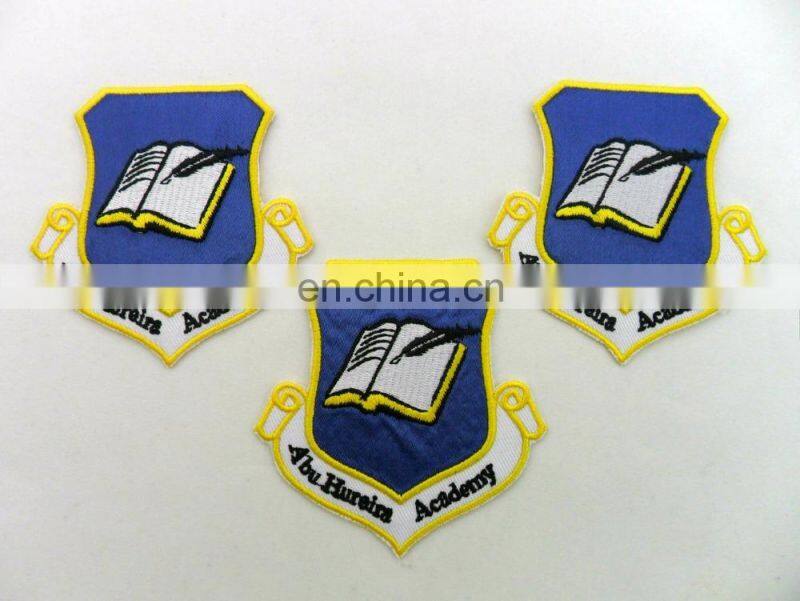 custom patch embroidery label laser cut patches
