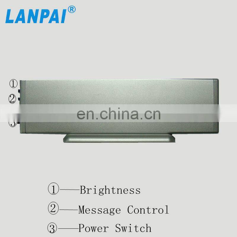 2017 New Arrival Blue color B1664B Programmable LED mini display