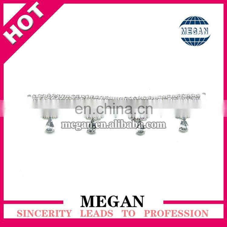 Beautiful Crystal Swag Rhinestone Connectors for Bikini/headband