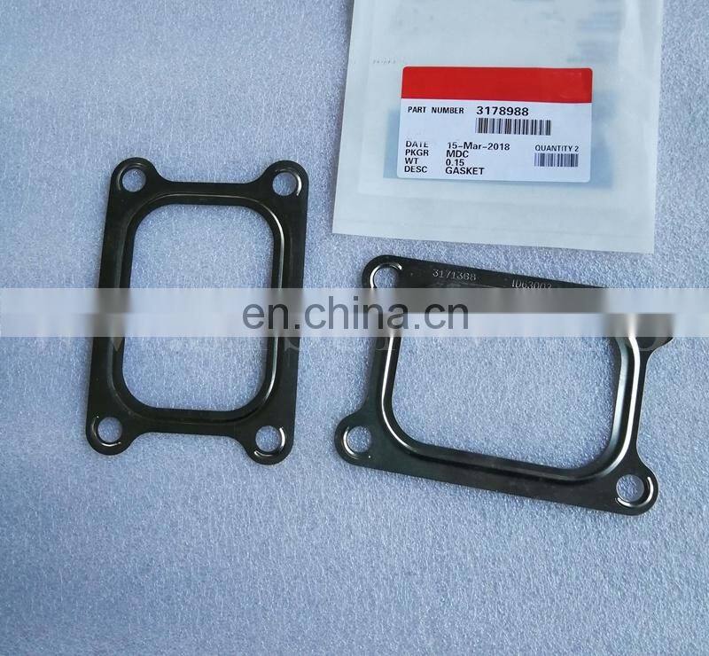 QSX15 ISX15 Genuine diesel engine part turbocharger gasket 3171368 3178988