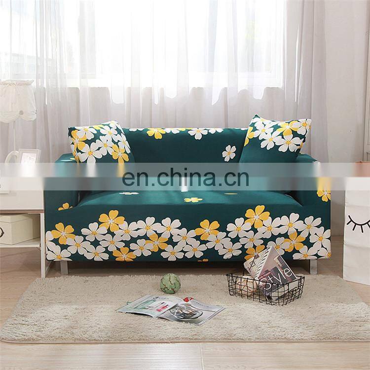 Universal Flower Bohemian Elastic Sofa Slipcovers Furniture Cover Protector Polyester Spandex Stretch Sofa Couch Covers