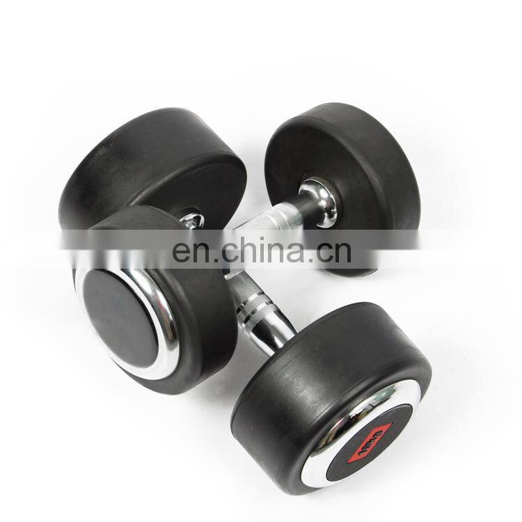 Wholesale High Quality Originality Rubber Fixed Weight Dumbbell