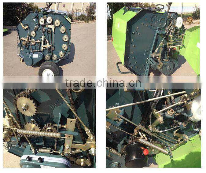 For mini tractor 25-80 hp Widely used for grass and straw / with 4 wheel tractor small bale hay baler /mini round hay baler
