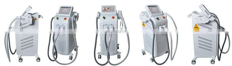2020 most popular pigmentation removal skin tightening e-light 808nm nd yag laser multifunction machine