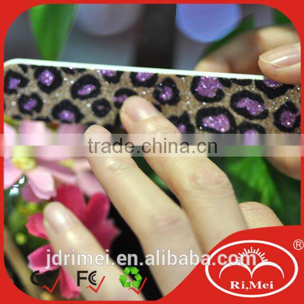 Abrasive nail file/sand paper nail file/coforful nail file