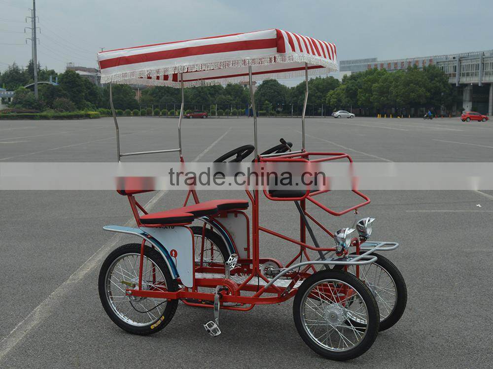 The Family Style Surrey for 2 & 4 Person Bicycle