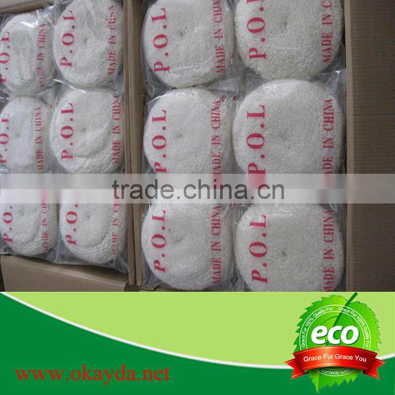 Car wool buffing pad