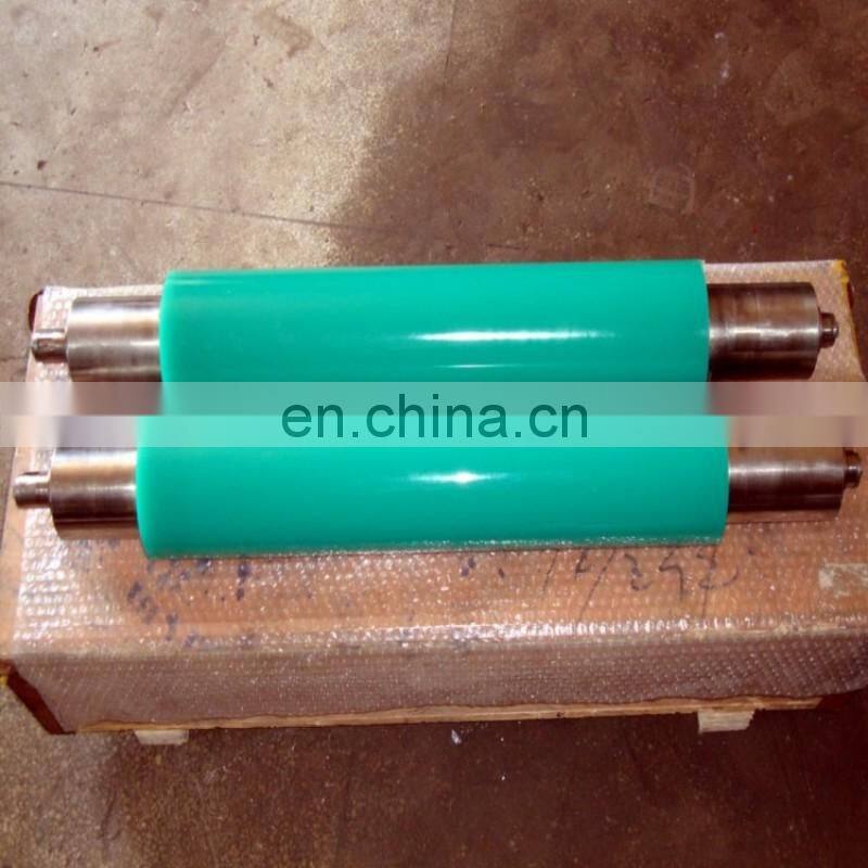 Custom Cast PU Urethane Coating Rollers Elastomer Products Polyurethane Coated Rollers