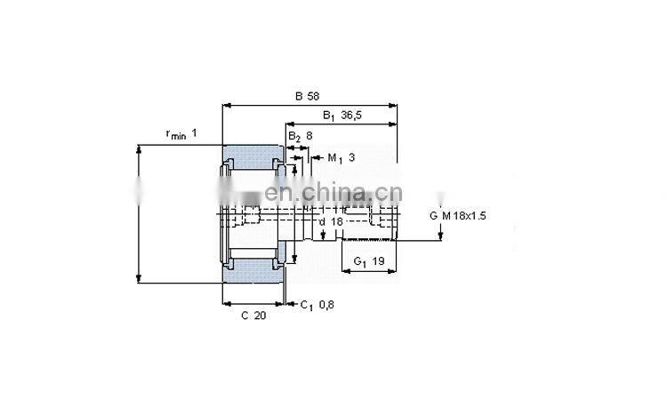 PWKR72-2RS Track Rollers Bearing PWKR 72-2RS