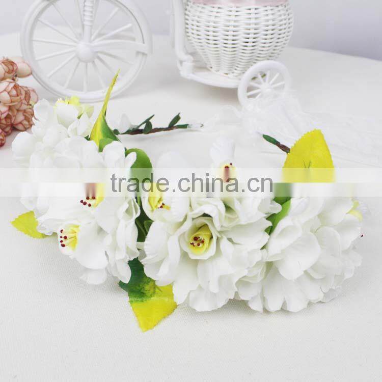 2015 Unique Style Garland Head Flower For Wedding/Party