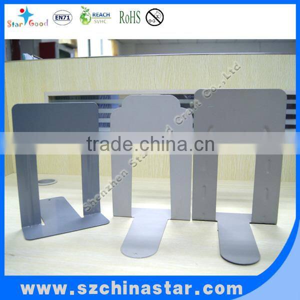 Colorful metal library bookends