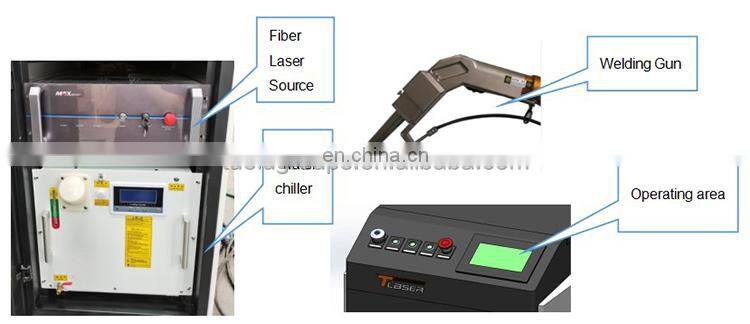 T&L Brand 1KW Handheld precise intimate laser welding machine for sale