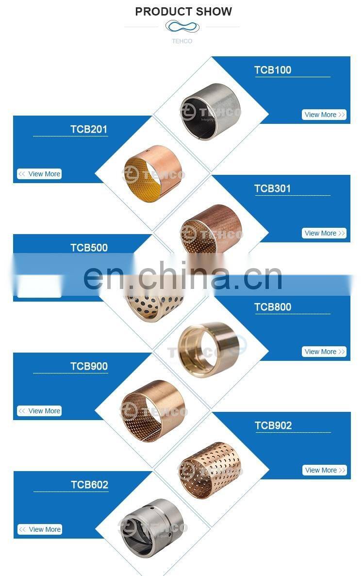 DX Sliding Bearing POM Plastic mixture Composite Bearing Bimetal Bushing
